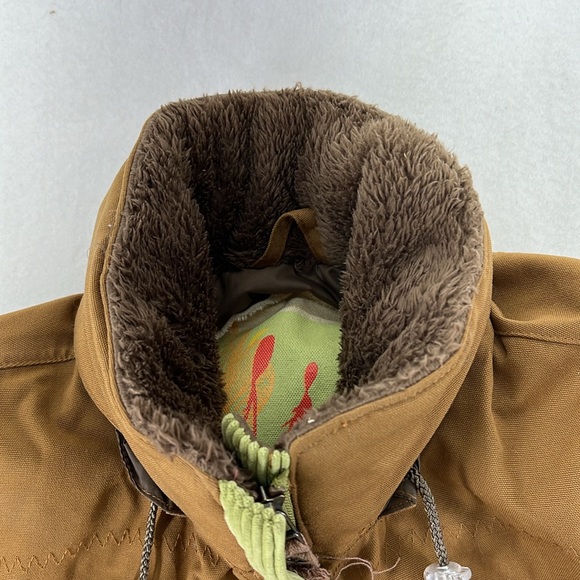 Obermeyer Tantrum Snowboarding Skiing Winter Snow Jacket Green Brown Juniors 3 - Picture 10 of 16